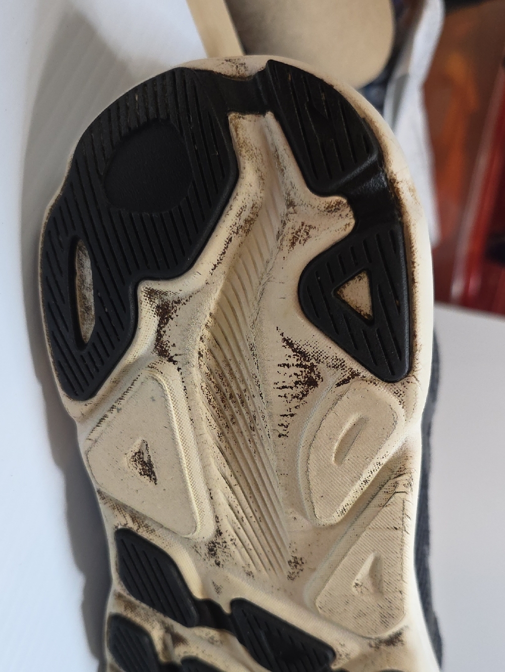 Hoka Clifton 9 Womens 9.5B  Black  Running Shoes with White Accents No Box - Picture 10 of 15